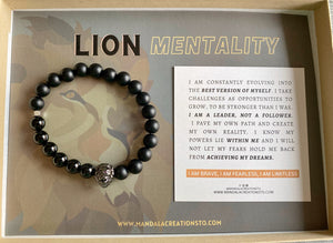 Lion Mentality (black onyx)